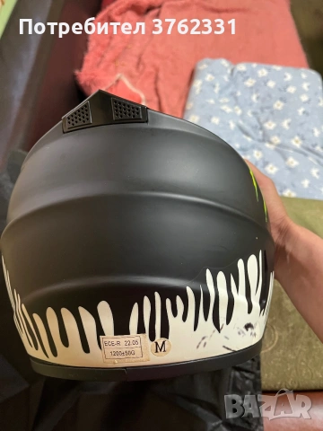 Продавам Каска Monster, снимка 4 - Спортна екипировка - 55072650