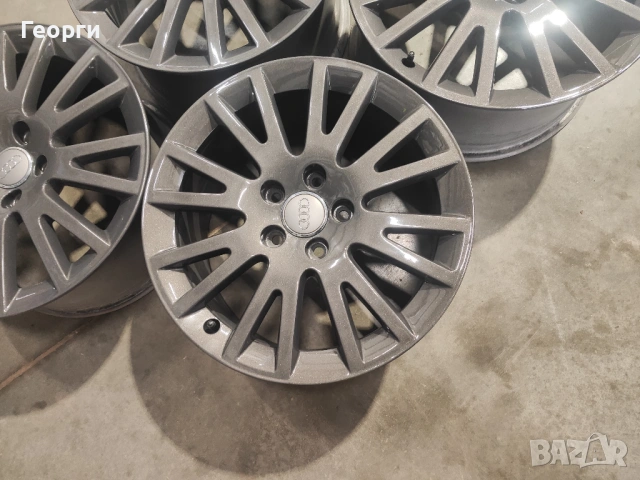 4бр.алуминиева джанта 17цола за Audi 5x112, снимка 2 - Гуми и джанти - 54663151