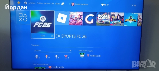 Плейстейшън 4 pro 1 TБ, снимка 7 - PlayStation конзоли - 54943355