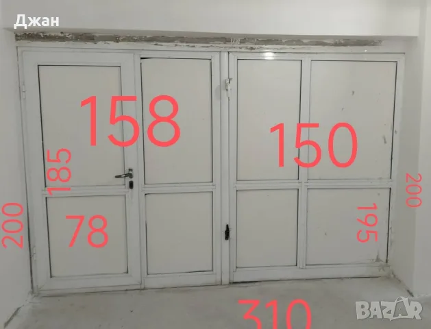 Алуминиева Гаражна врата , снимка 3 - Гаражни врати - 55015734