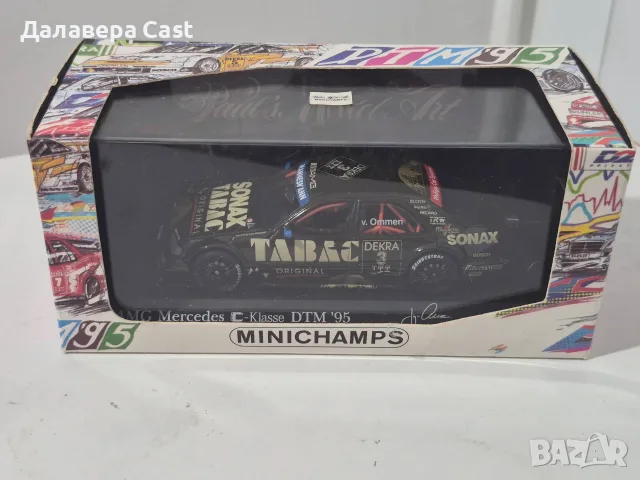1/43 Mercedes C Klasse Dtm 95 Minichamps 