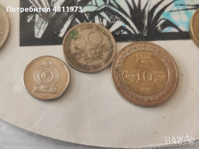 Монети Шри Ланка 13 броя, снимка 4 - Нумизматика и бонистика - 54462952