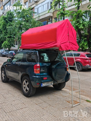 Руска къмпинг палатка за автомобил - 2 места 
