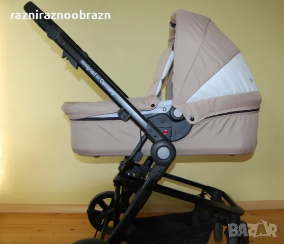 Детска комбинирана количка Kinderkraft 6 - бежово, снимка 8 - Детски колички - 55655508