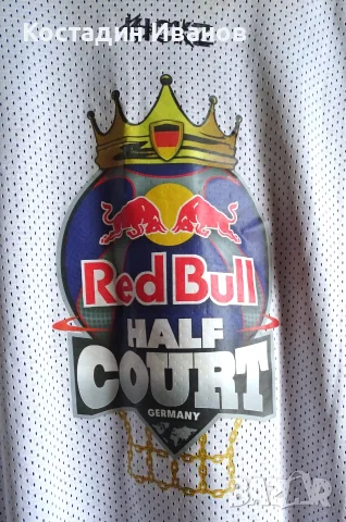 Red Bull Half Court Germany двулицев баскетболен потник XL, снимка 6 - Спортни дрехи, екипи - 55606657