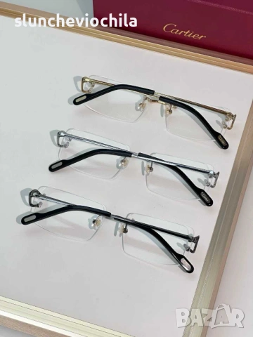 Диоптрични рамки Cartier, снимка 6 - Слънчеви и диоптрични очила - 54145220