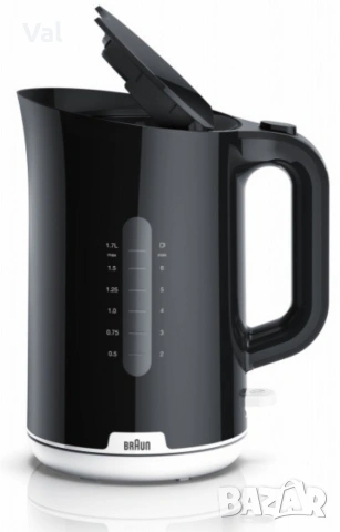 Кана за бързо кипене Braun 1.7L Breakfast1, снимка 2 - Кани - 54912392