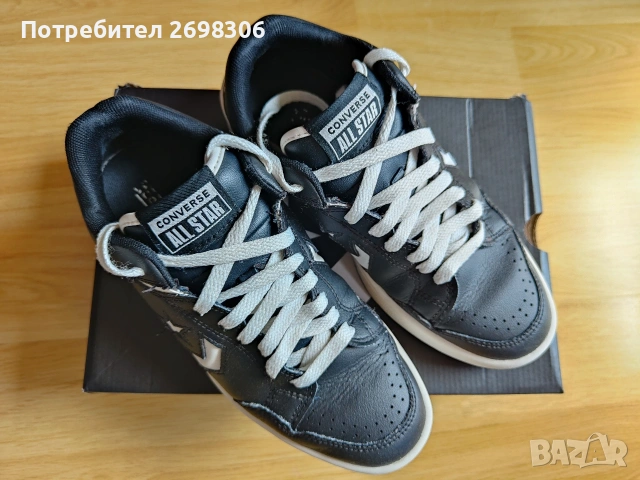Маратонки converse от естествена кожа размер 38,5