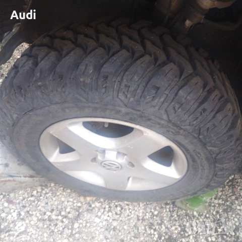 Алуминиеви джанти 17 цола  300€ Гуми COOPER EVOLUTION MTT 245/70R17  ДОТ4722 , снимка 4 - Гуми и джанти - 55215614