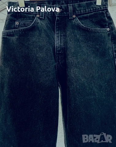 Колекционерски трофей - vintage дънки LEVI’S 565 оригинал, снимка 6 - Дънки - 54569388