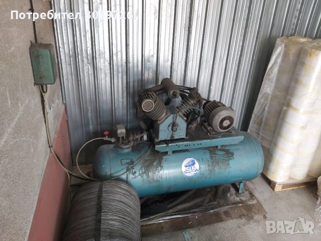 КОМПРЕСОР 500 литра, снимка 2 - Други машини и части - 54040470