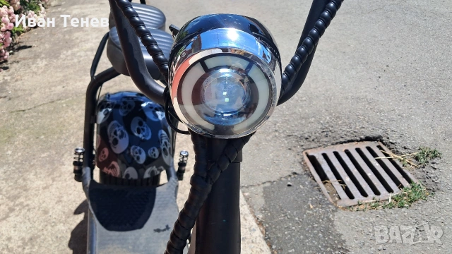 Електрически скутер тип Harley, снимка 11 - Велосипеди - 54967667