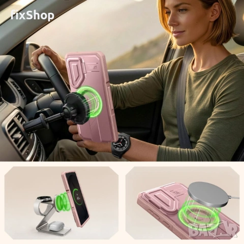 TECH-PROTECT KEVLAR MAGSAFE 2-SET GALAXY S26 ULTRA PINK, снимка 7 - Калъфи, кейсове - 54887445