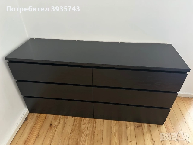 IKEA скрин , нощни шкафчета Malm, снимка 6 - Скринове - 54600243