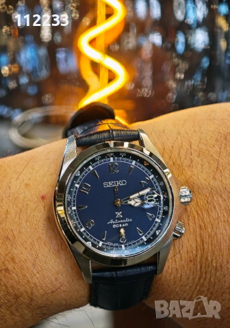 Seiko Prospex Alpinist ‘Night Sky’ European Exclusive Limited Edition, снимка 6 - Мъжки - 53492414