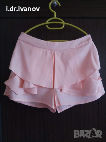 страхотни светло розови къси панталонки, снимка 2 - Къси панталони и бермуди - 54177550