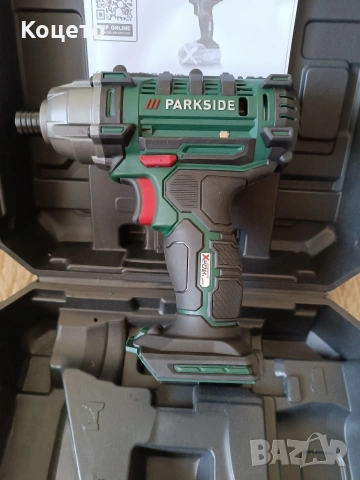 20 V - Ударен винтоверт Parkside/Парксайд , снимка 3 - Винтоверти - 54163062