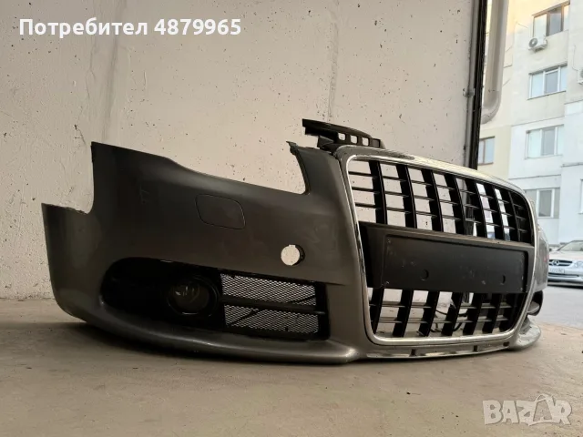 S-line предна браня Ауди б7, снимка 3 - Автомобили и джипове - 55294380