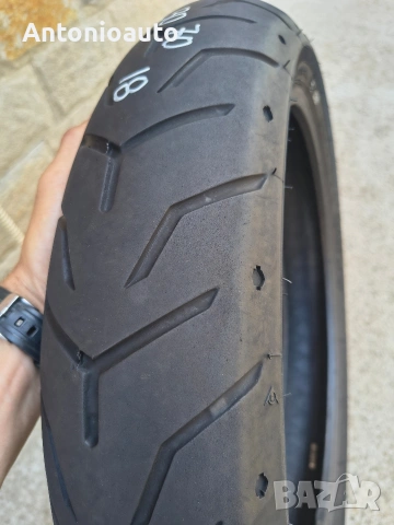 130 70 18 dunlop D408F harley davidson 63H гума чопър гуми мотоциклет, снимка 3 - Гуми и джанти - 55143836