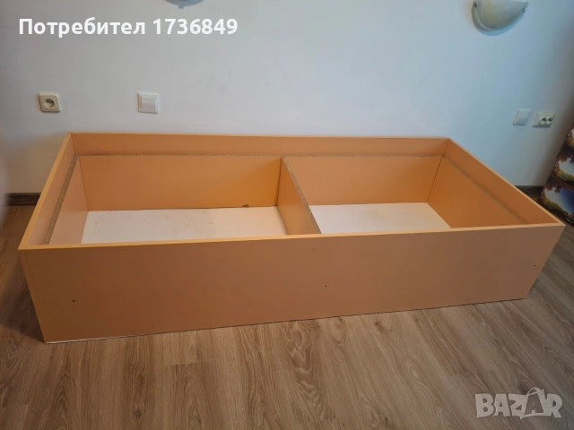 Продавам   гардероб  и единично легло, снимка 4 - Спални и легла - 54737106