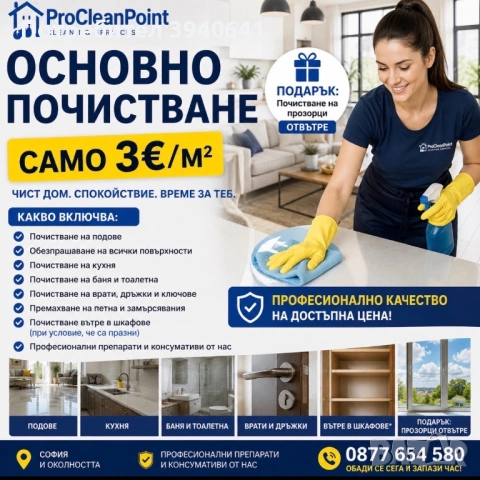 ПРОФЕСИОНАЛНО ПОЧИСТВАНЕ