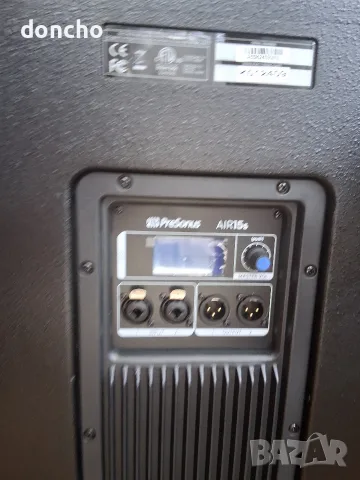 Активен субуфер Presonus air15s, снимка 6 - Тонколони - 55334093