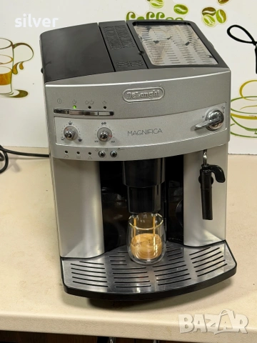 Кафемашина кафе автомат delonghi magnifica с гаранция, снимка 8 - Кафемашини - 54228598