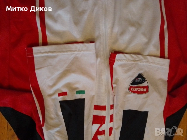 SMS Santini Ducati маркова колоездачна тениска силикон грип размер ХЛ , снимка 4 - Велосипеди - 54878989