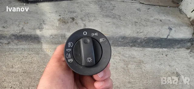 Ключ за фарове ауди а4 б6 audi a4 b6 headlights switch 