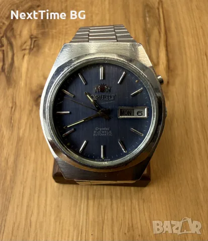 orient automatic мъжки механичен часовник в рядка вариация с джинсов цифер, снимка 2 - Мъжки - 55595009