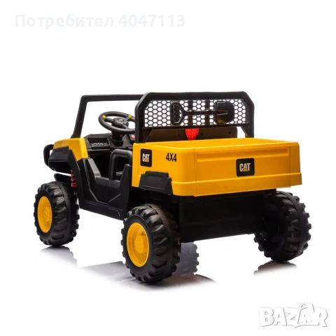 Ел. кола за 2 деца БЪГИ CAT UTV, снимка 2 - Други - 55285578