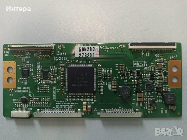 LED DRIVER PPW-LE42GD-O (A) Rev0.5 от телевизор LG 42LW5590, снимка 3 - Части и Платки - 55062000