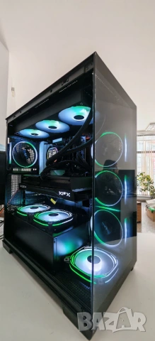 Продавам НОВО Супер Гейм PC Ryzen 7 9800X3D/64Gb/2Tb SSD/RX 9070XT 16Gb/WIFI & BT/Гаранция, снимка 9 - Геймърски - 54442501