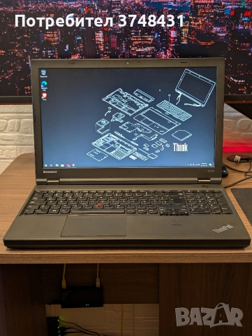 Лаптоп за Автосервиз/Инженери ThinkPad T540p | Напълно сервизиран | Лицензиран софтуер по избор, снимка 2 - Лаптопи за работа - 54898439