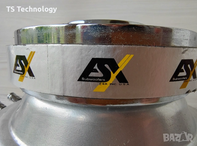 Като нов! 12" Субуфер ESX ES 124 (500W Max / 4 Ohms) – Перфектен бас, снимка 8 - Аксесоари и консумативи - 55282984