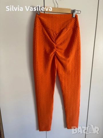 Дамски сет оранжев спортен, снимка 6 - Спортни екипи - 54319043