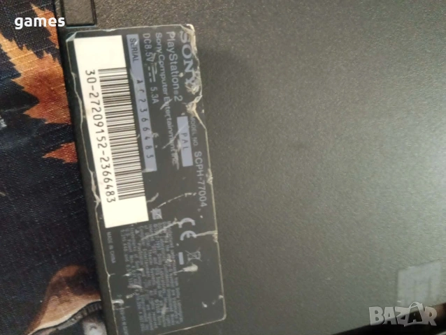 Конзола PS2 Slim, снимка 3 - PlayStation конзоли - 55176103