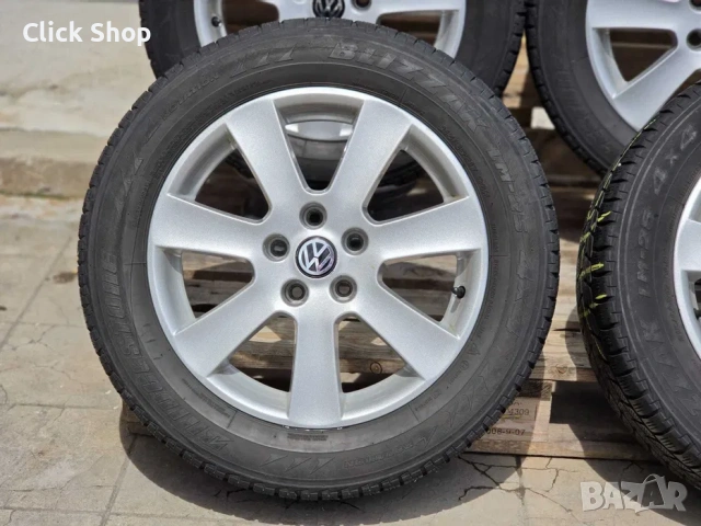 5х112 17 Джанти Tiguan Passat Golf Caddy Sharan VW 5x112, снимка 5 - Гуми и джанти - 54824302