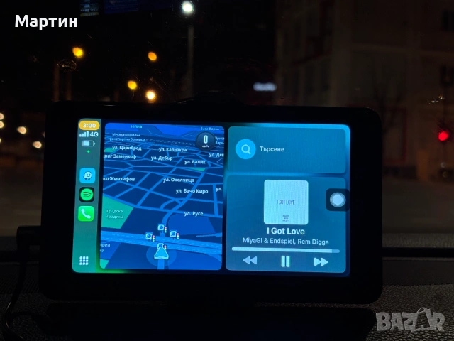 Универсална мултимедия CarPlay за всички автомобили, снимка 3 - Аксесоари и консумативи - 53966742