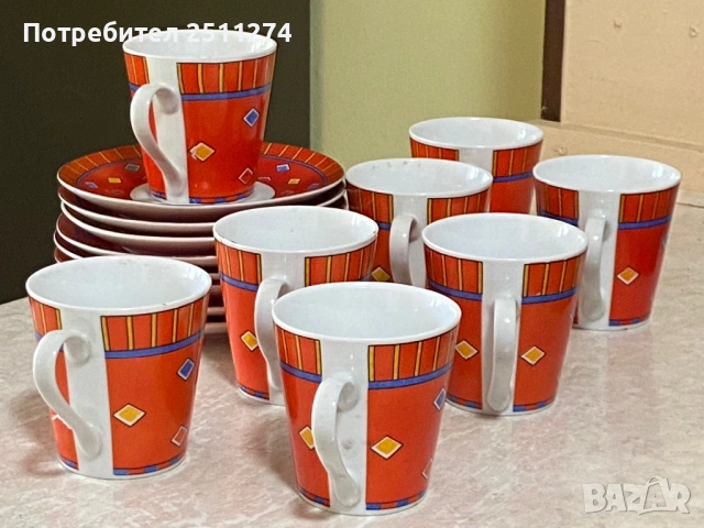 Сервиз за чай/кафе, снимка 3 - Сервизи - 54610287