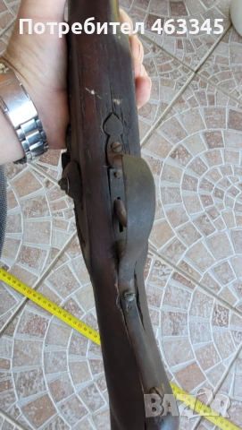 Пушка, кремъклийка, шишане, бойлия, снимка 9 - Антикварни и старинни предмети - 54312629