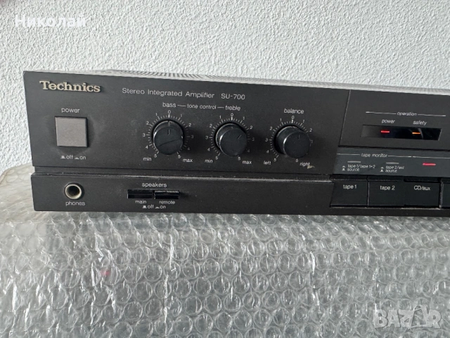 TECHNICS SU-700 СТЕРЕО УСИЛВАТЕЛ, снимка 2 - Ресийвъри, усилватели, смесителни пултове - 54575888