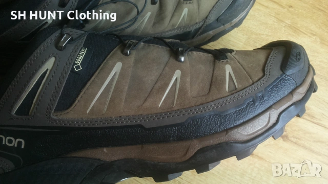 SALOMON X Ultra Ltr Gtx GORE-TEX Leather Shoes EUR 45 1/3 естествена кожа водонепромокаеми - 2705, снимка 6 - Маратонки - 54887665