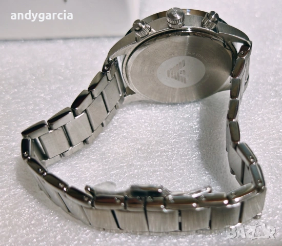 Emporio Armani Mario AR11306 мъжки часовник с хронограф дата, кварц чисто нов в кутия, снимка 14 - Мъжки - 54997781