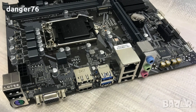 Продавам дънна платка H510M S2H V3 сокет 1200, снимка 4 - Дънни платки - 54672321