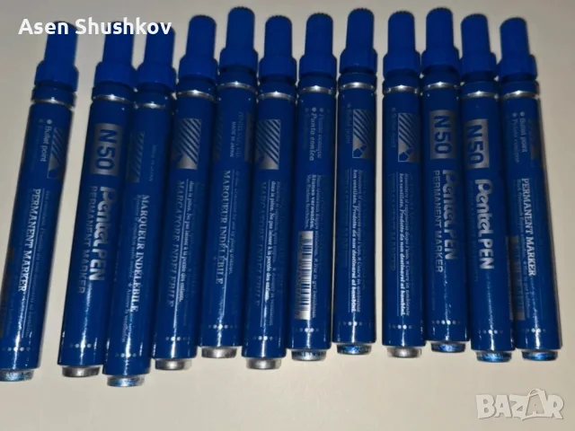 Маркер Pentel N50, снимка 3 - Ученически пособия, канцеларски материали - 55529917