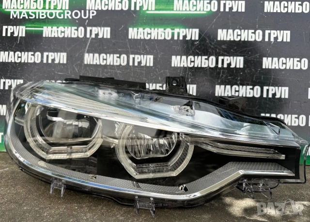 Фар десен фарове BMW LED за Бмв Ф30 Ф31 фейс Bmw 3 F30 F31 LCI, снимка 3 - Части - 55192340