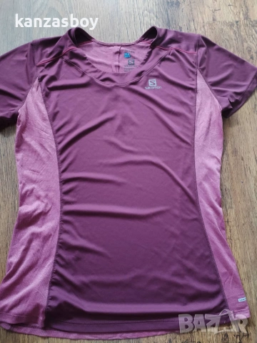 SALOMON - страхотна дамска тениска КАТО НОВА M , снимка 4 - Тениски - 55268937