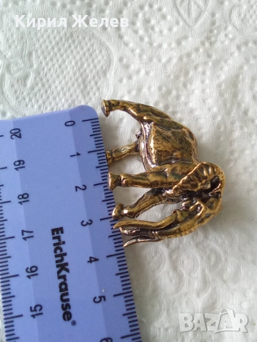 Бронзова фигурка на 🐘 слон 44640, снимка 7 - Колекции - 54173255