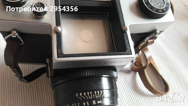 Продавам среден формат 6 на 6 КИЕВ 6-Ц   KIEV 6-C (байонет „Б“ (Pentacon Six), снимка 9 - Фотоапарати - 54371094